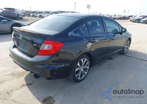 2012 Honda Civic Si z USA, uszkodzony, nr VIN 2HGFB6E53CH703606